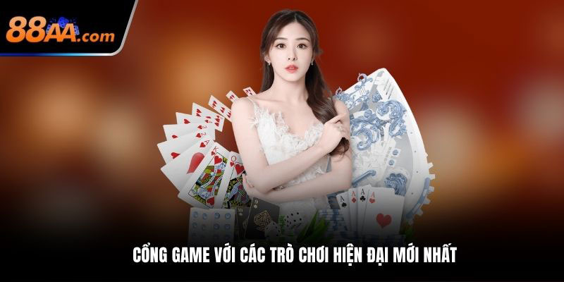 Cổng game 88AA với nhiều sảnh game hấp dẫn