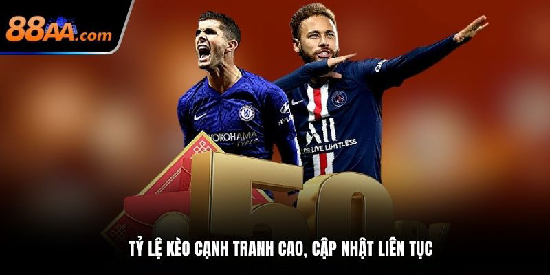 Tỷ lê kèo tại sảnh thể thao 88AA